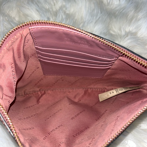 Burberry Pink Plaid Crossbody Bag - Picture 4 of 14